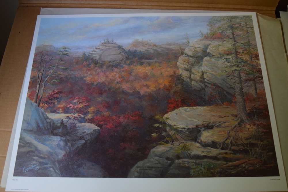 Signed Limited Edition Prints by Kentucky Artist Al Cornett