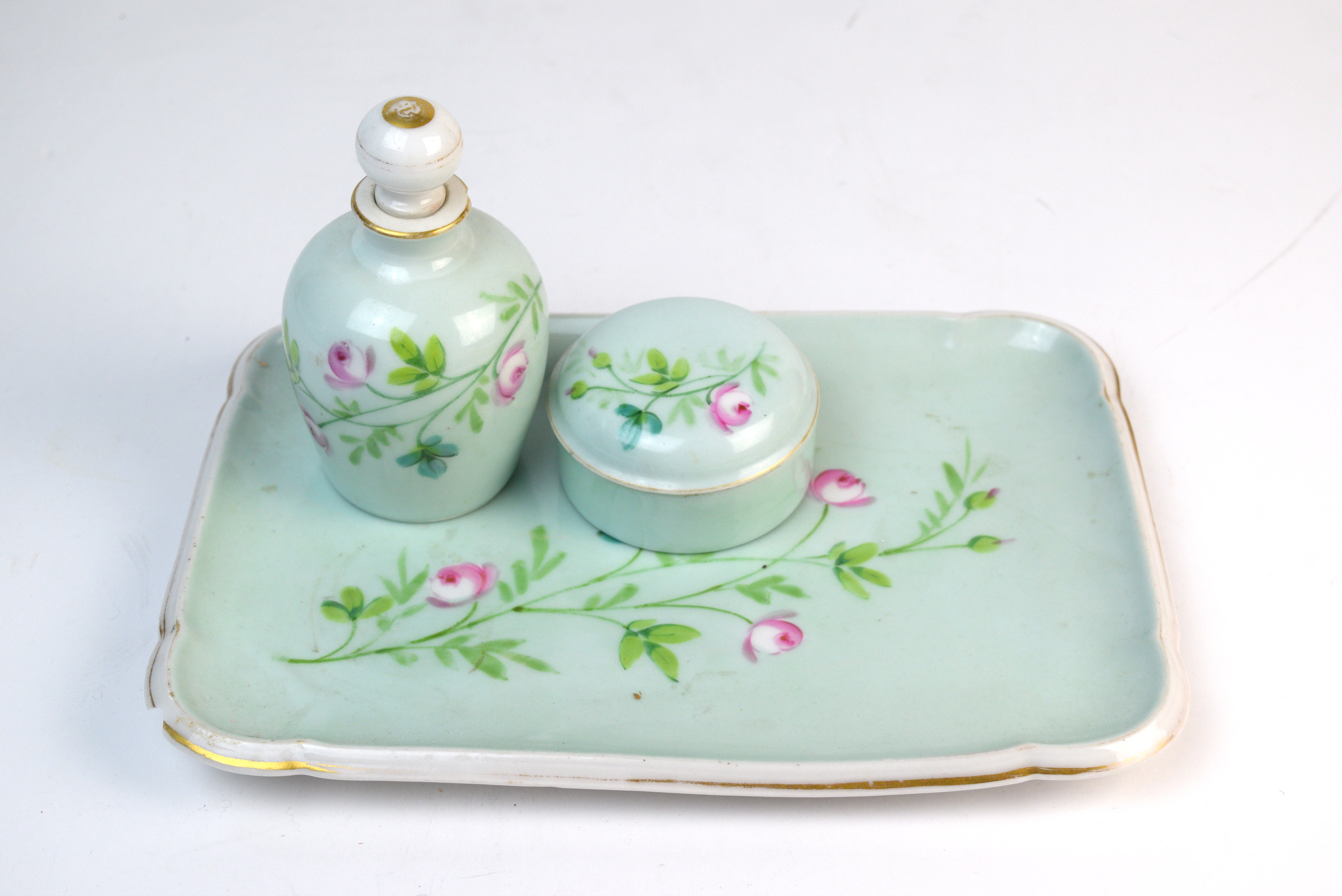 Charles Field Haviland Limoges Vanity Set