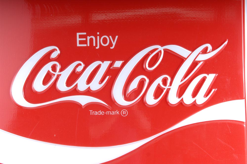 Arden Square Coca-Cola Advertising Sign