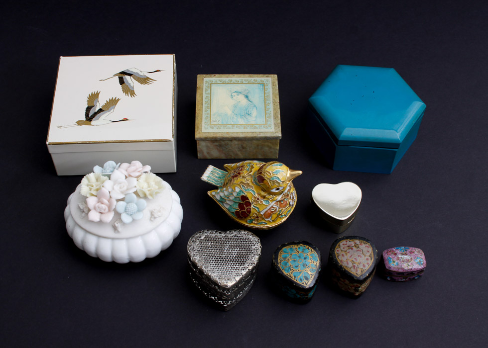 Assorted Decorative Boxes