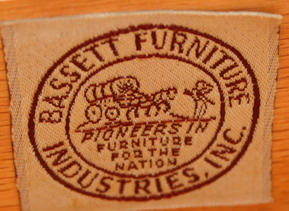 Mid-Century Modern Blonde Maple Vanity