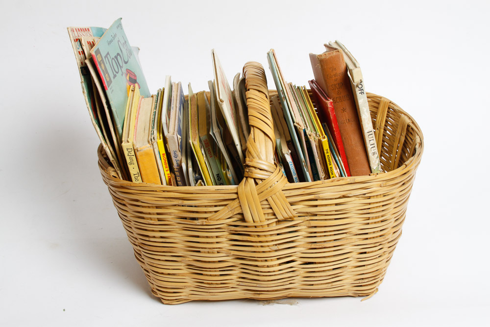 Basket of Late 60s Children's Books