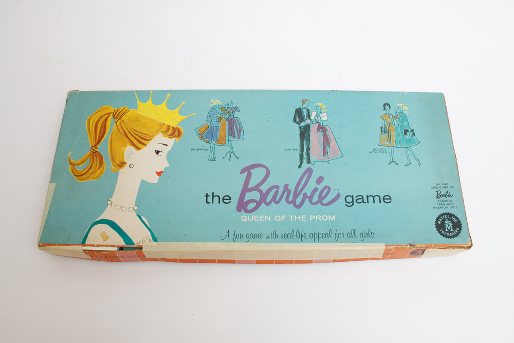 Vintage Barbie Queen of the Prom Board Game