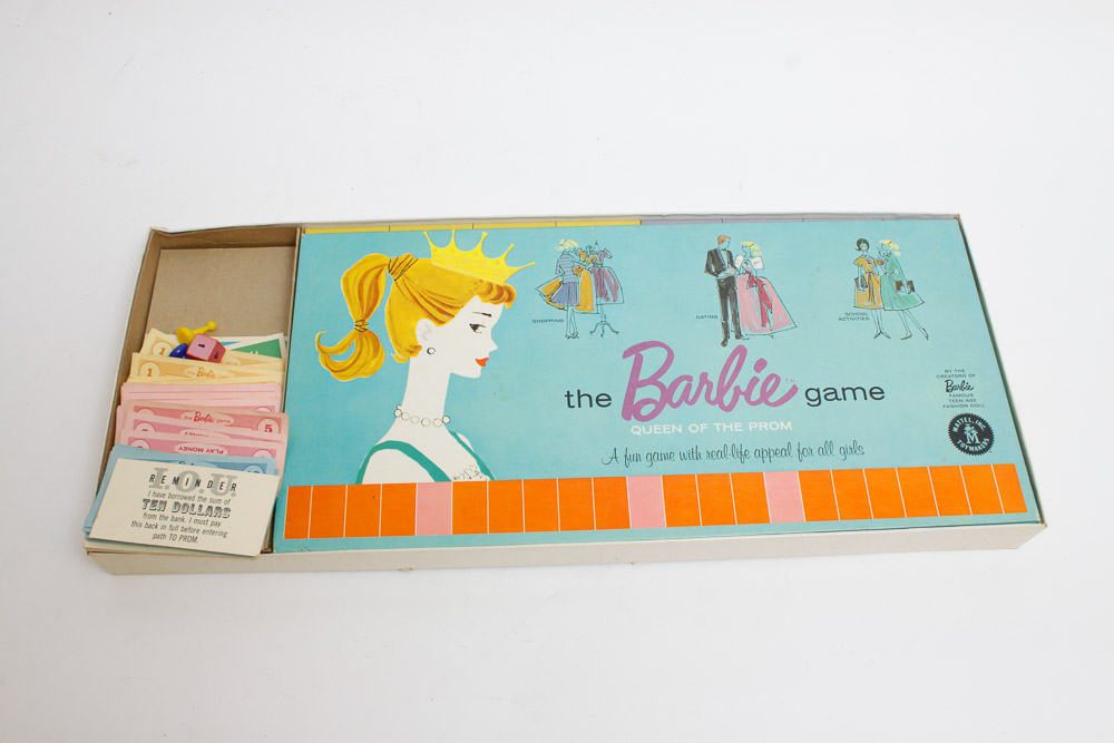Vintage Barbie Queen of the Prom Board Game