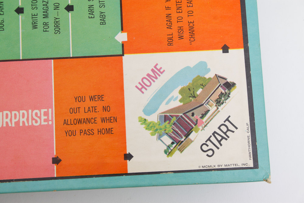 Vintage Barbie Queen of the Prom Board Game