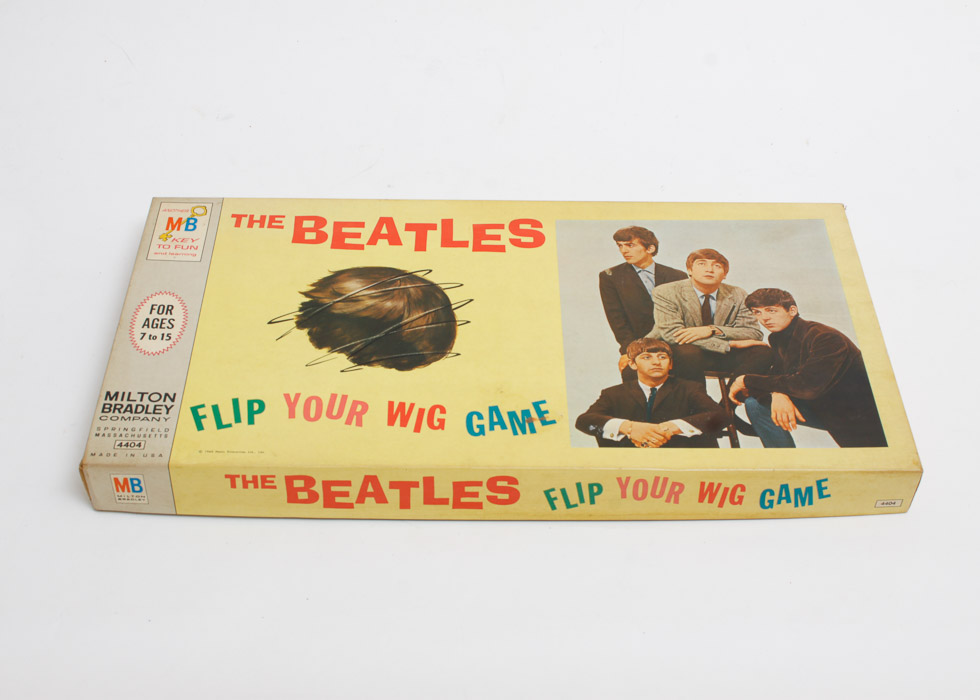 The Beatles Flip Your Wig Board Game