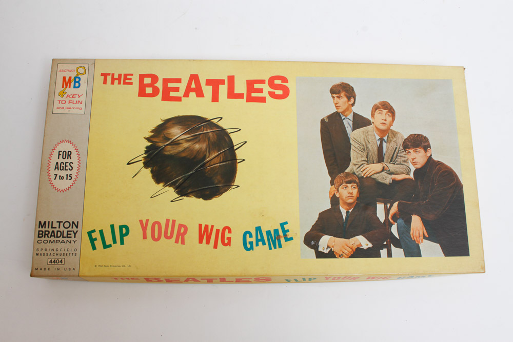 The Beatles Flip Your Wig Board Game