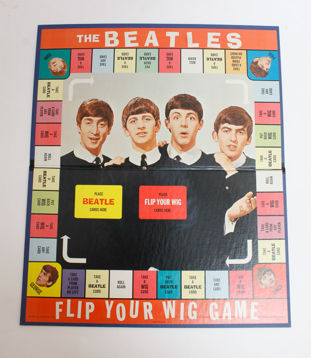 The Beatles Flip Your Wig Board Game