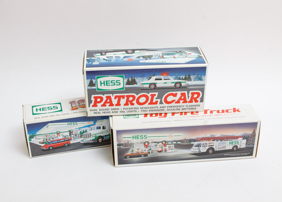 Hess Toy Trucks and Cars