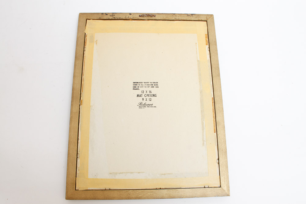 Pair of Framed Floral Prints