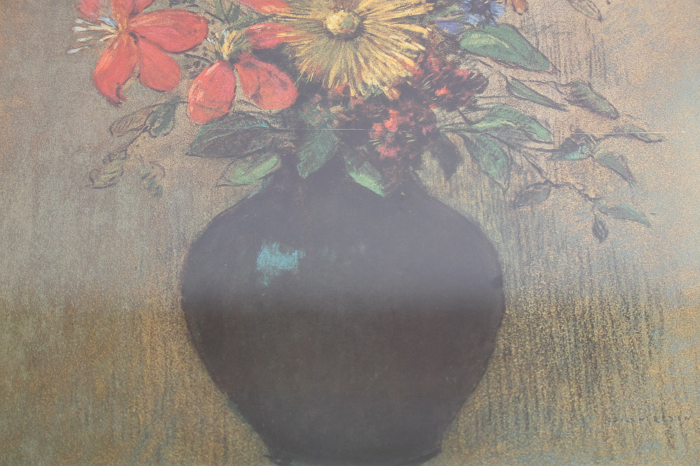 Pair of Framed Floral Prints