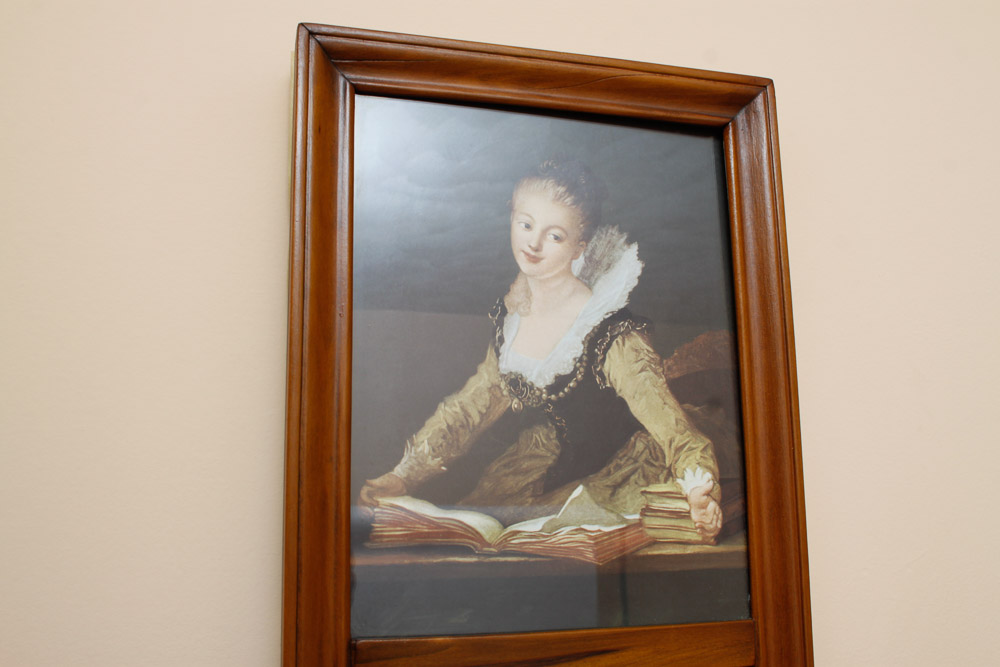 Decorative Mirror and Print