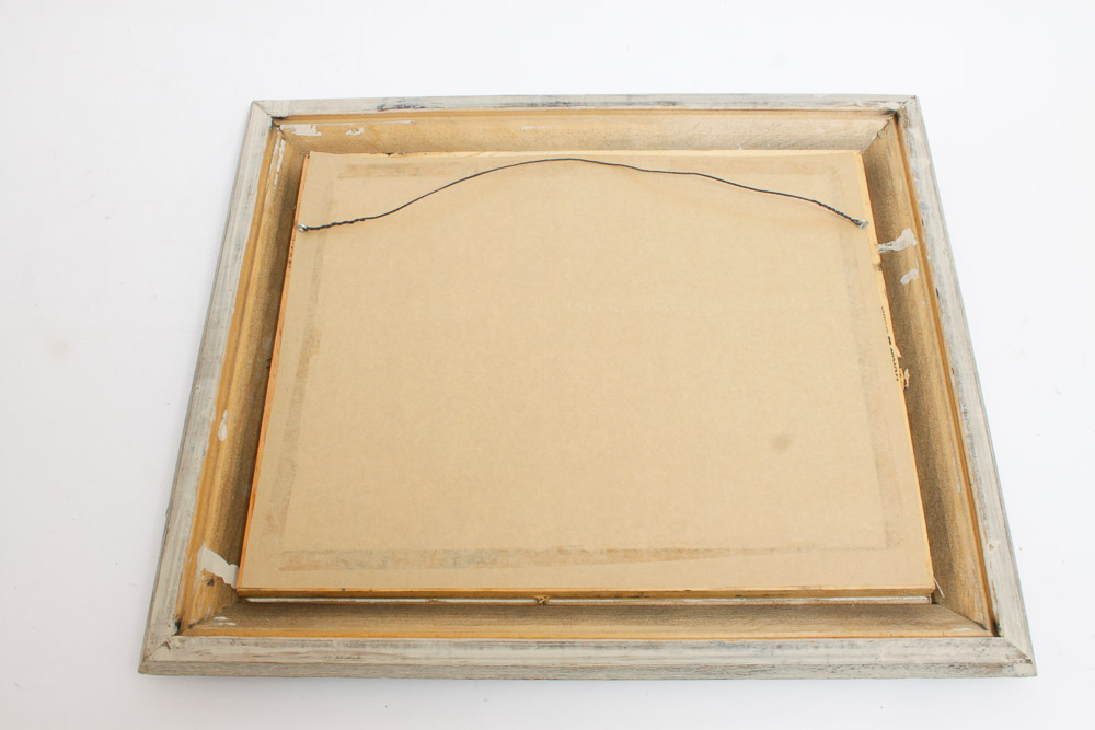 Framed Original Watercolor