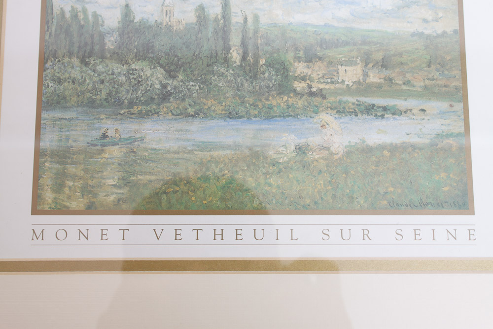 Gilt Framed Monet Prints