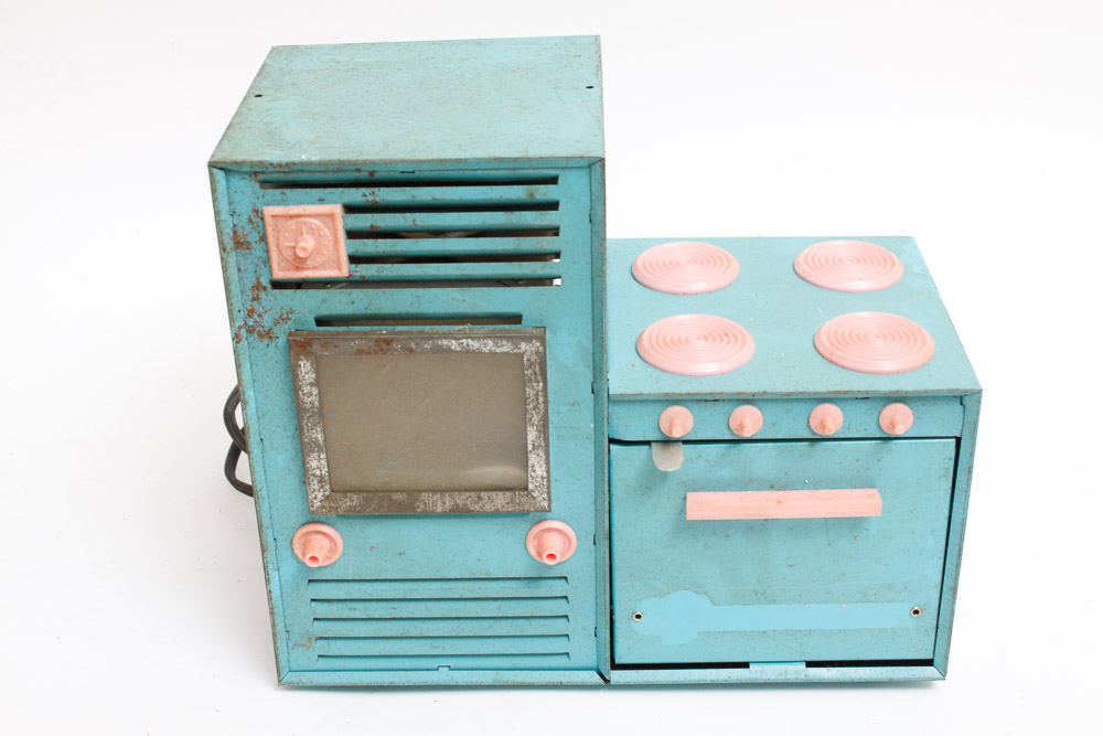 Vintage Tin Lithograph Play Toys