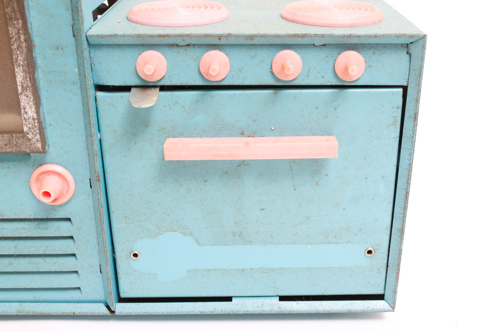 Vintage Tin Lithograph Play Toys