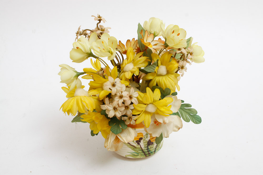 Faux Flower Arrangements