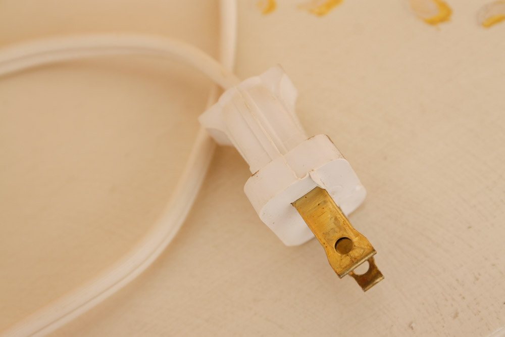 Pair of Glass Table Lamps