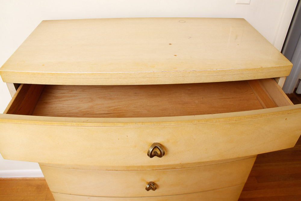 Mid-Century Modern Blonde Maple Dresser
