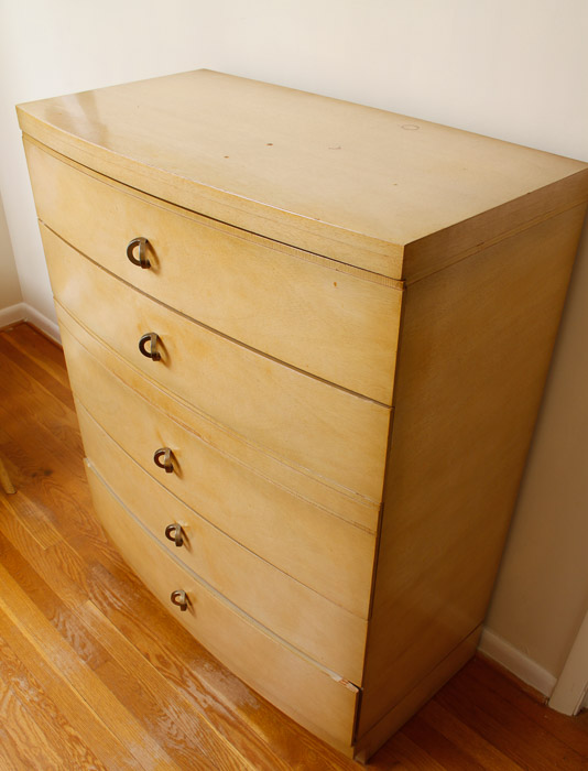 Mid-Century Modern Blonde Maple Dresser