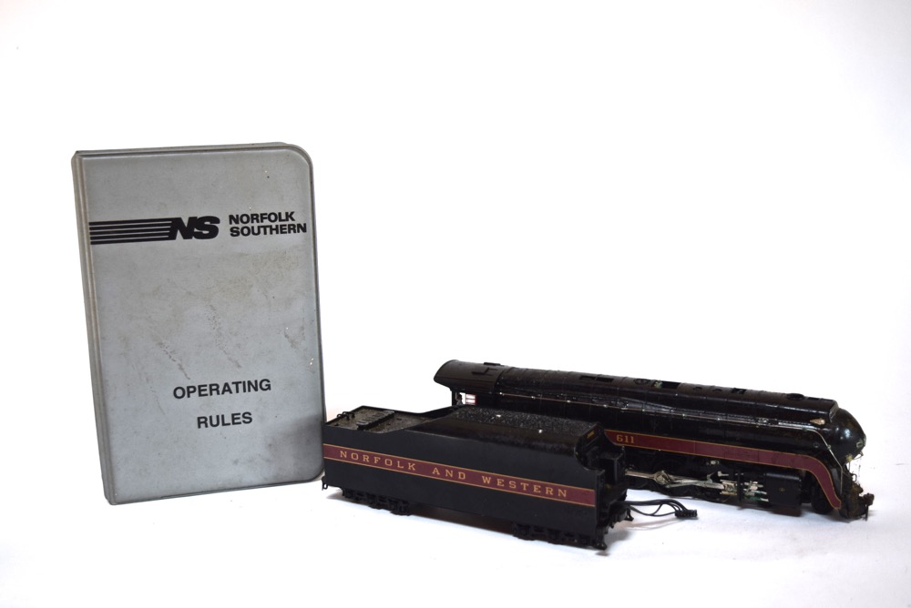 Norfolk Locomotive with Southern Coal Car