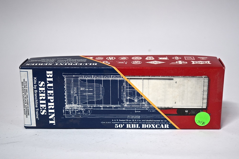 Assortment of Unopened HO Scale Model Train Cars