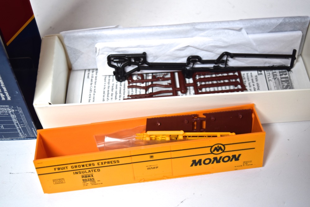 Assortment of Unopened HO Scale Model Train Cars
