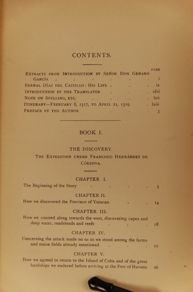 "The True History of the Conquest of New Spain" 1908 Hakluyt Society