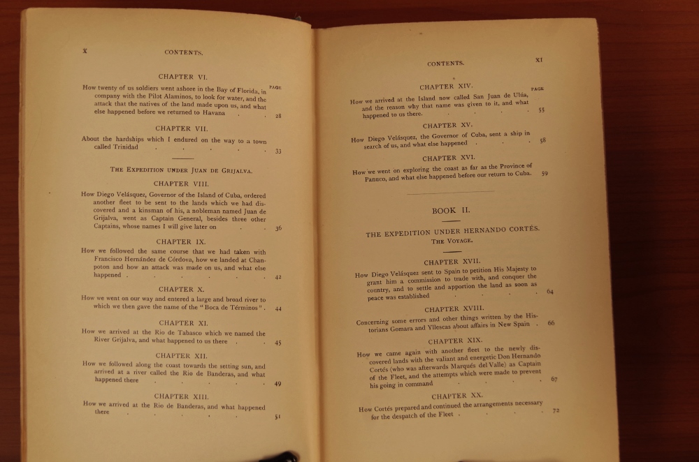 "The True History of the Conquest of New Spain" 1908 Hakluyt Society