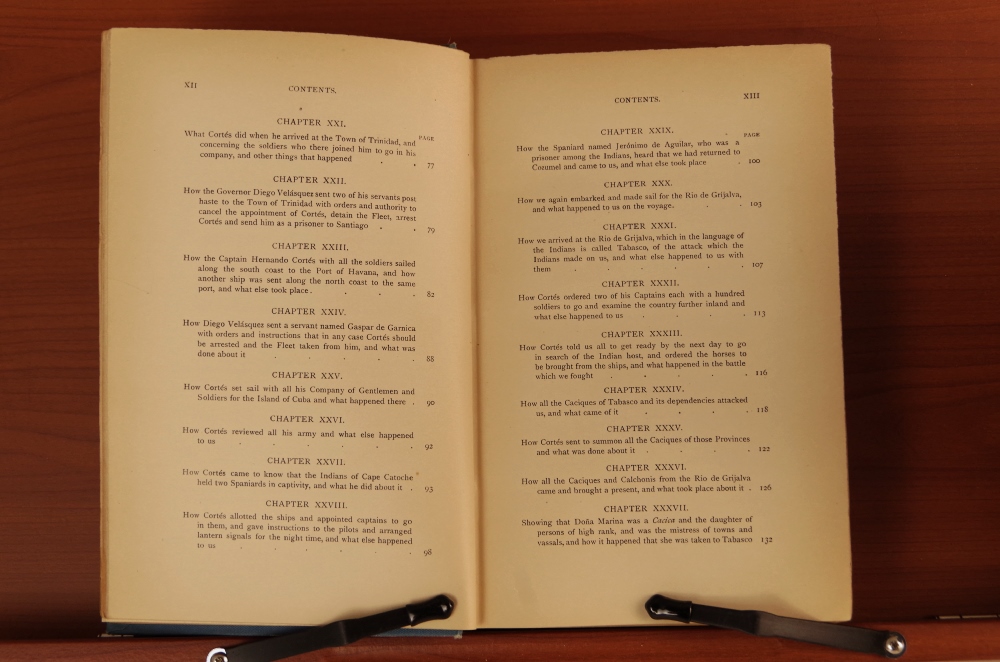 "The True History of the Conquest of New Spain" 1908 Hakluyt Society