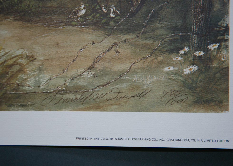 Collection of Unframed Signed Prints by Arnold McDowell