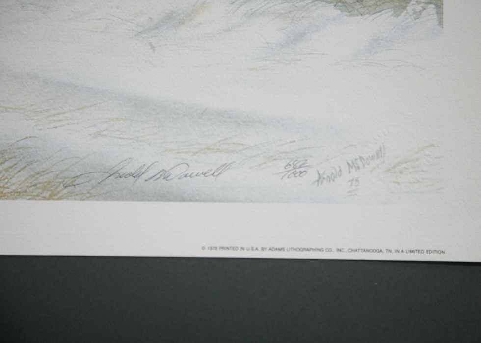 Collection of Unframed Signed Prints by Arnold McDowell