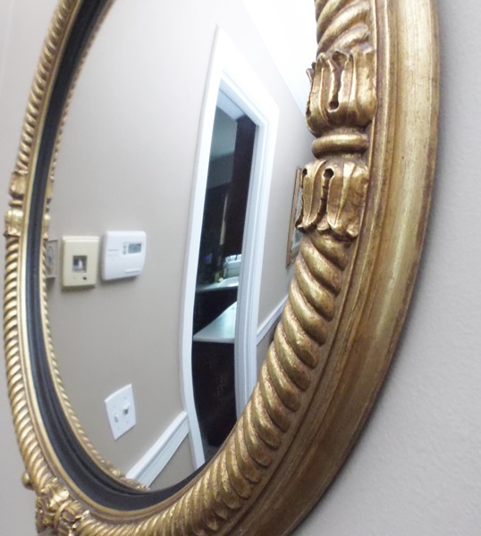 Convex Federal Eagle Mirror