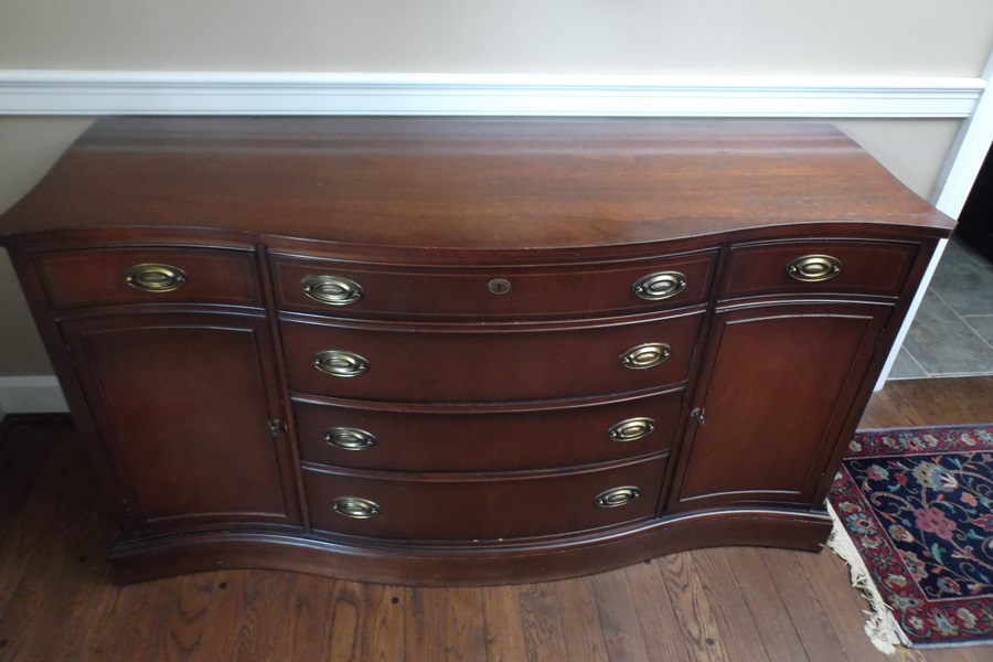 Bassett Mahogany Buffett