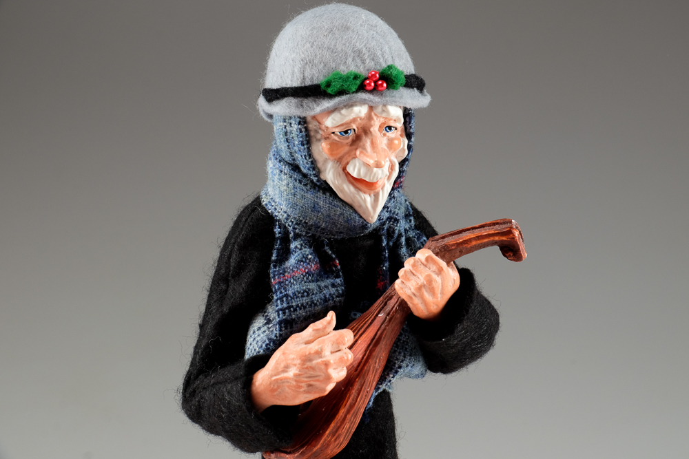 Hand Crafted Carol Singing Figurines