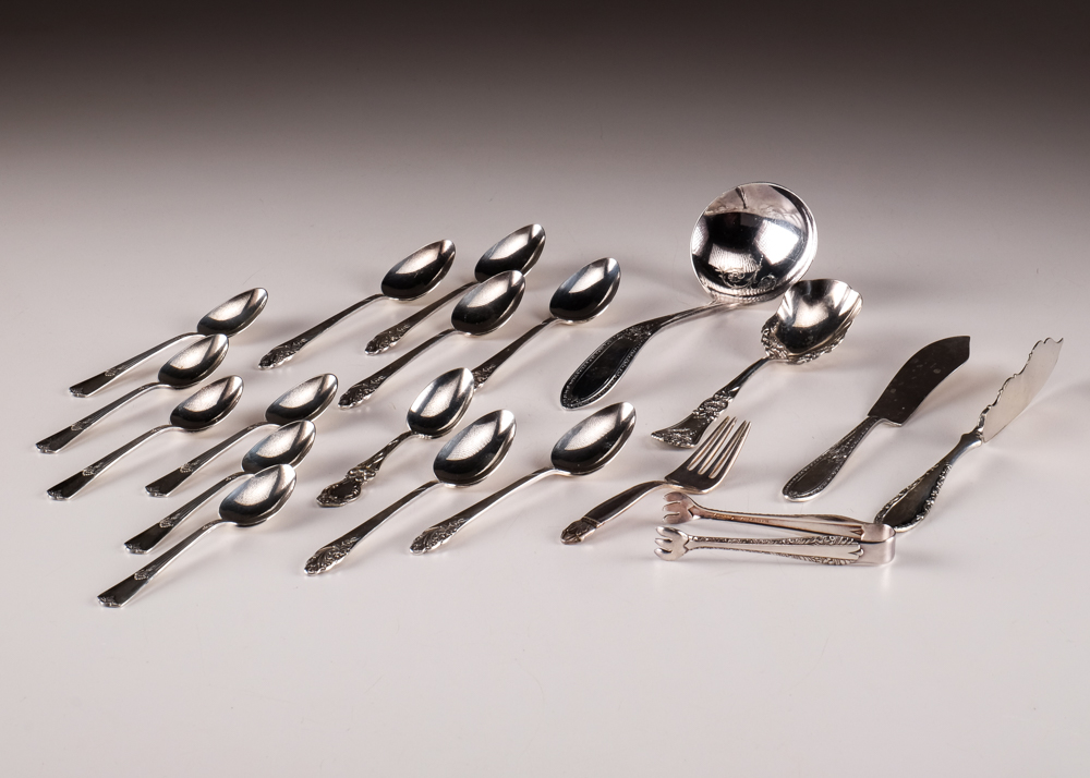 Vintage Silver Plate Flateware