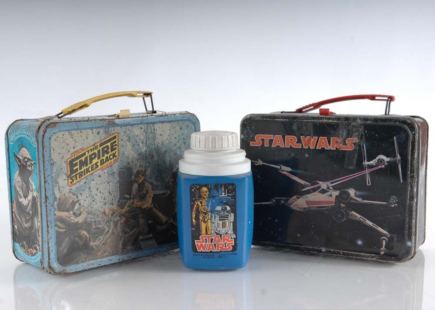 Vintage Metal Star Wars Lunchboxes