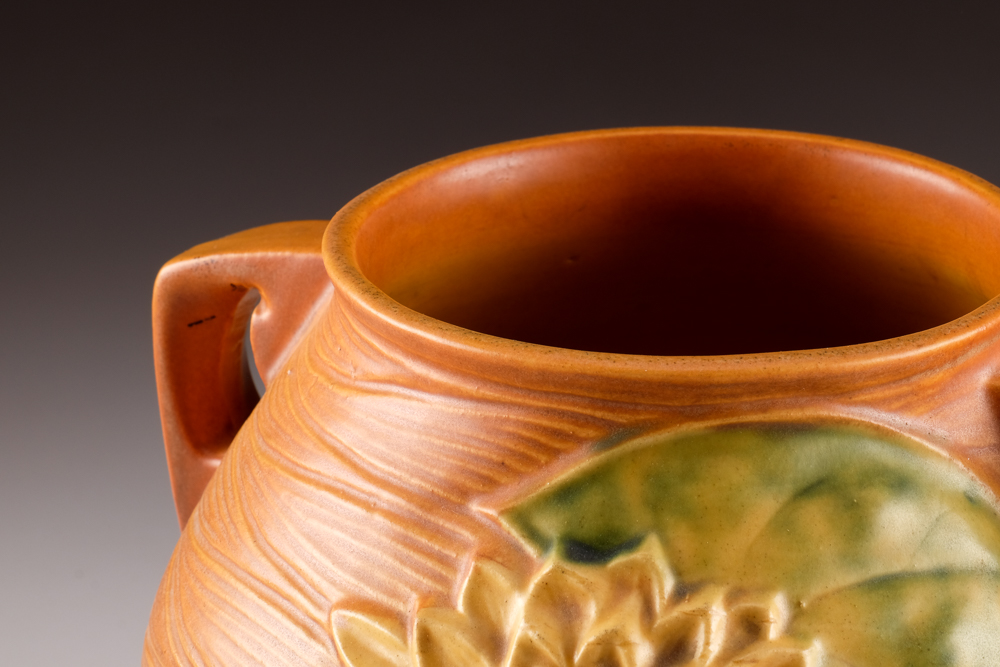 Roseville Pottery Water Lily Cookie Jar