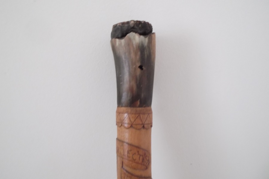 Late 19th Century Carved Folk Art Walking Cane