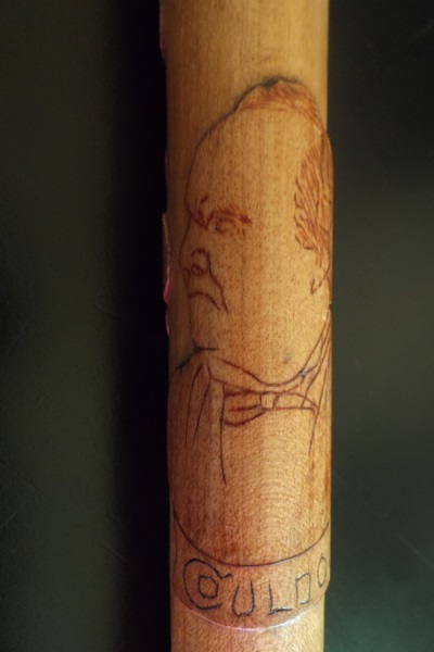 Late 19th Century Carved Folk Art Walking Cane