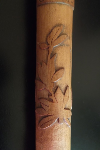 Late 19th Century Carved Folk Art Walking Cane