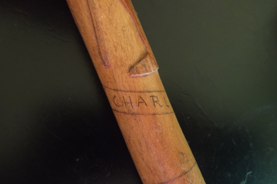 Late 19th Century Carved Folk Art Walking Cane