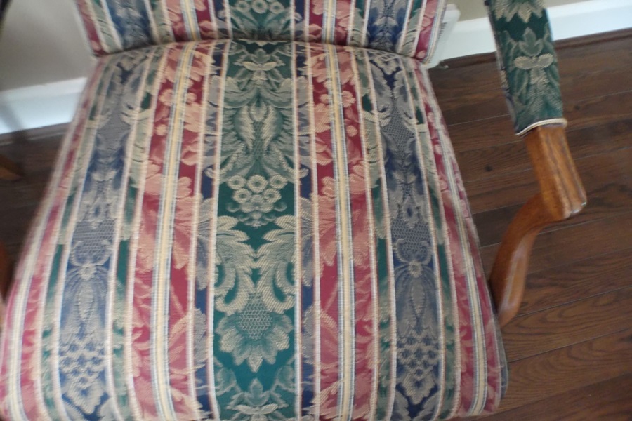 Two Contemporary Louis XV Style Open Armchairs