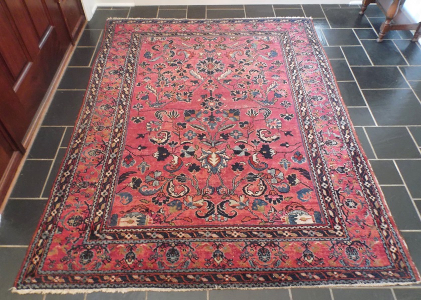 Hand Knotted Persian Wool Area Rug
