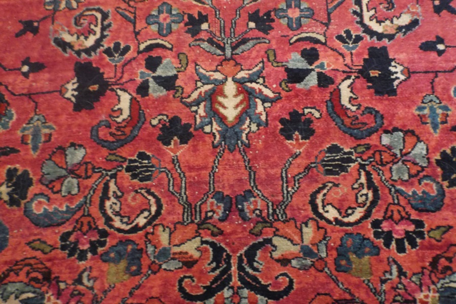 Hand Knotted Persian Wool Area Rug