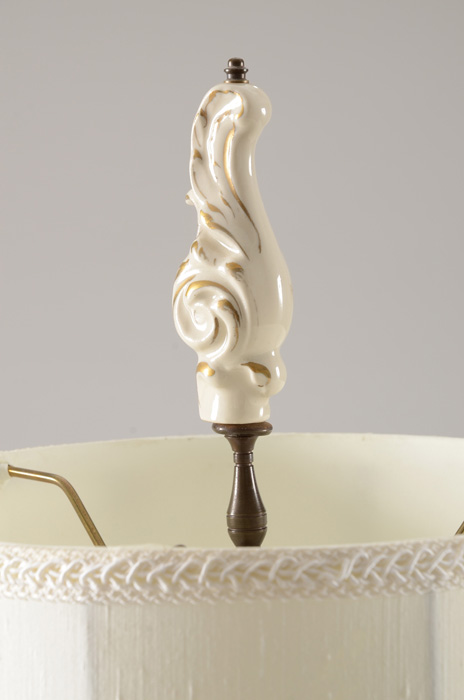 Dresden Style Figural Lamp