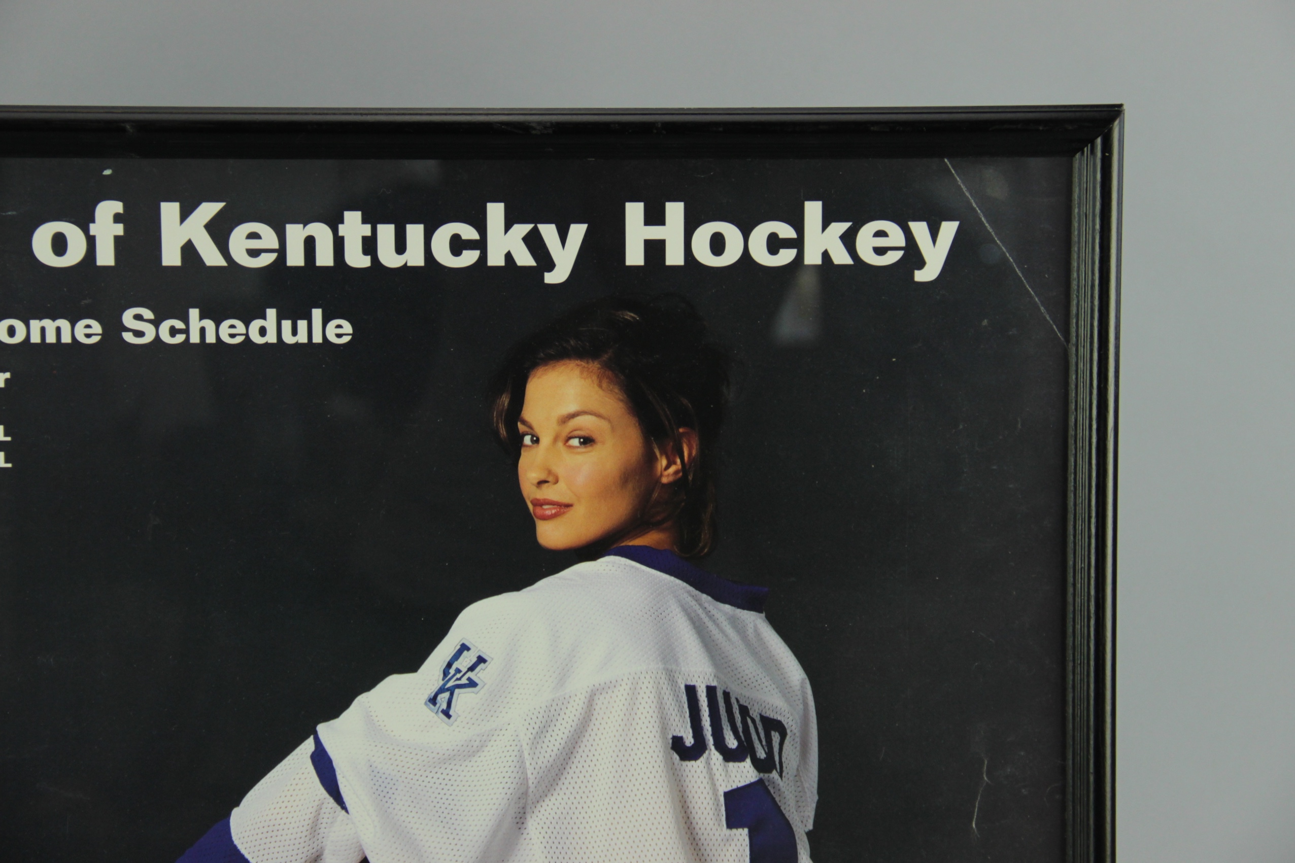 University of Kentucky 1998-1999 "Ashley Judd" Hockey Poster