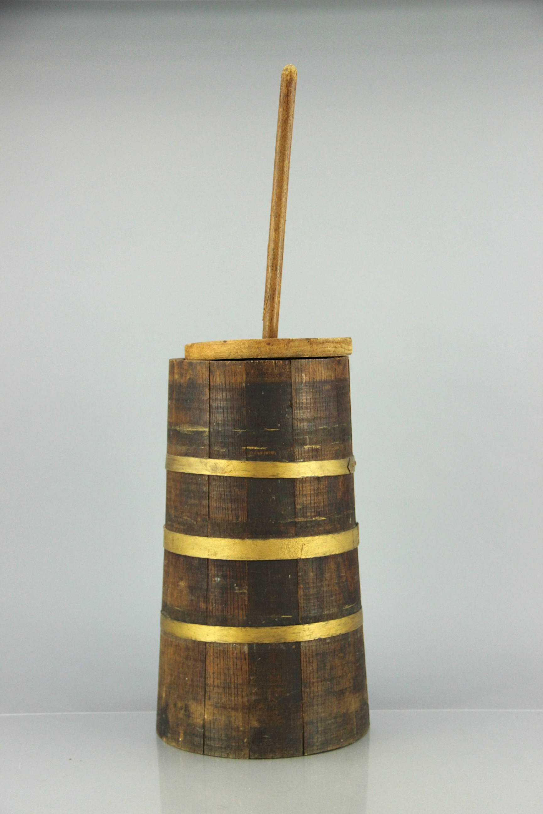 Original Oak Plunge Butter Churn