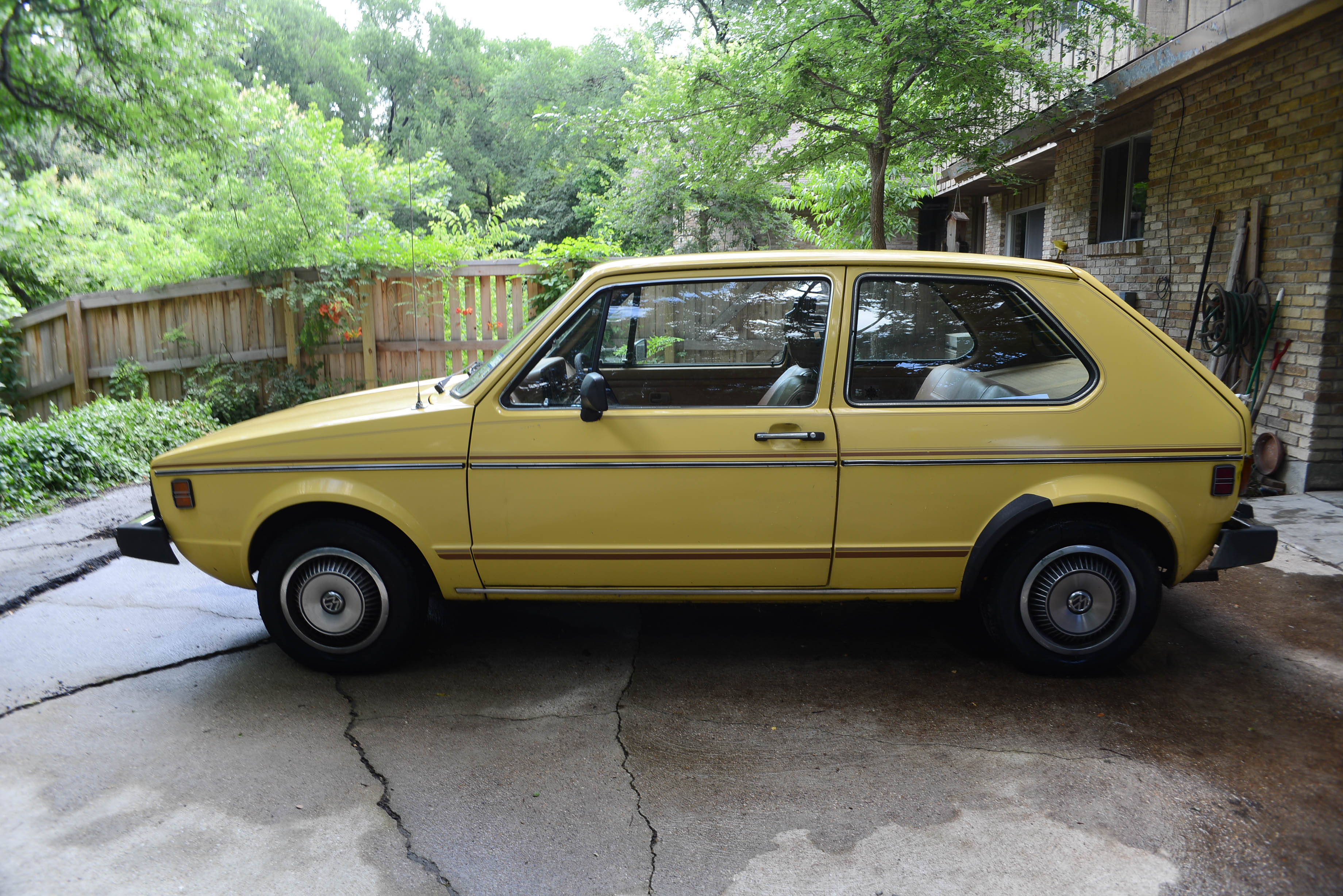 1980 Volkswagen Rabbit Diesel 2-Door in Yellow