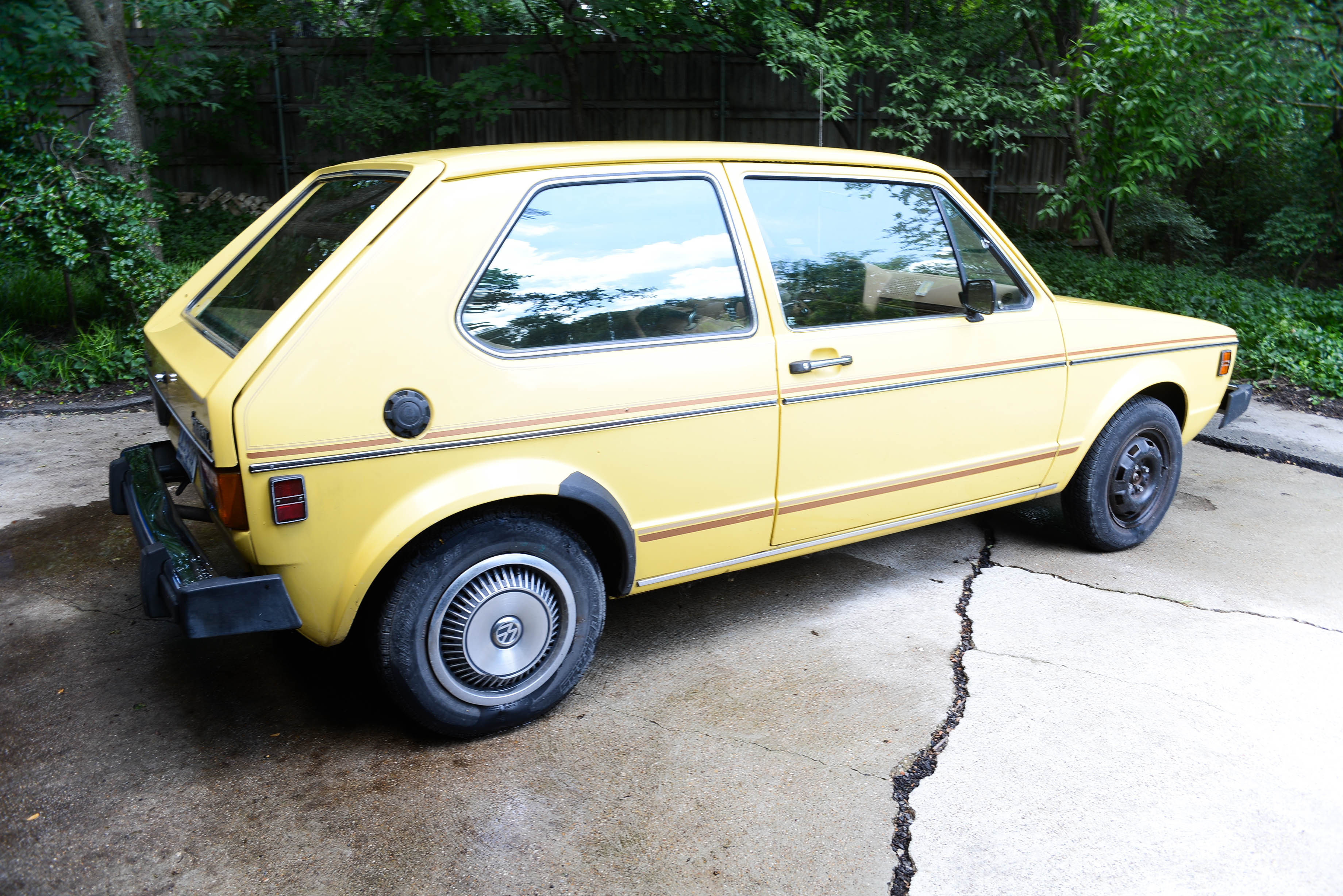 1980 Volkswagen Rabbit Diesel 2-Door in Yellow